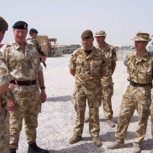 Operation TELIC 6 in 2005. 1st Battalion, Royal Anglian Regiment.