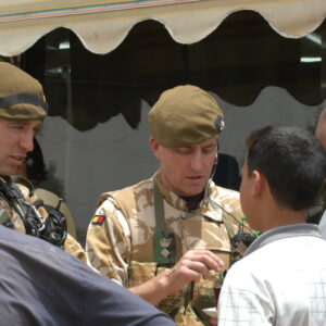 Operation TELIC 6 in 2005. 1st Battalion, Royal Anglian Regiment.