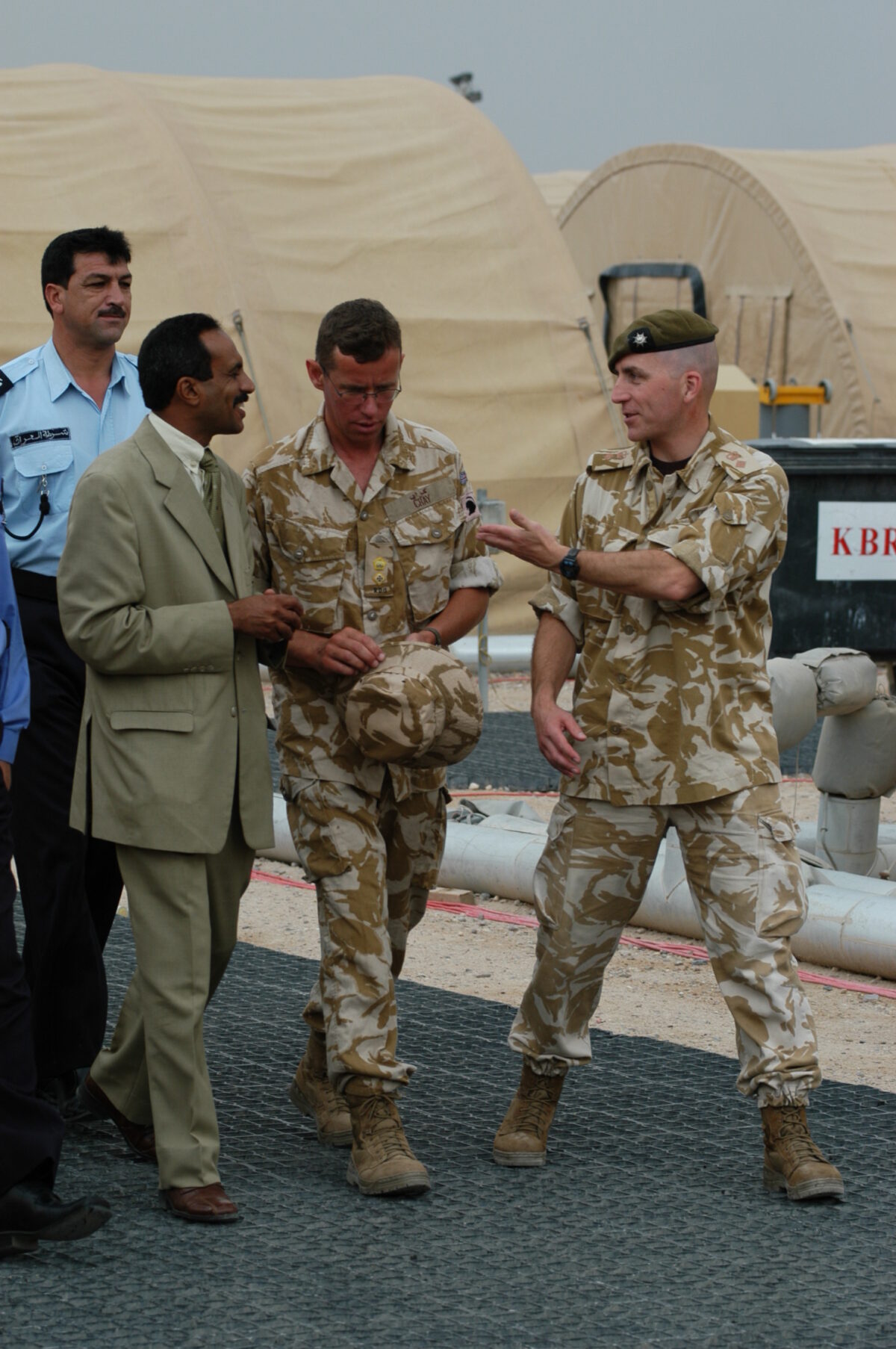 Operation TELIC 6 in 2005. 1st Battalion, Royal Anglian Regiment.