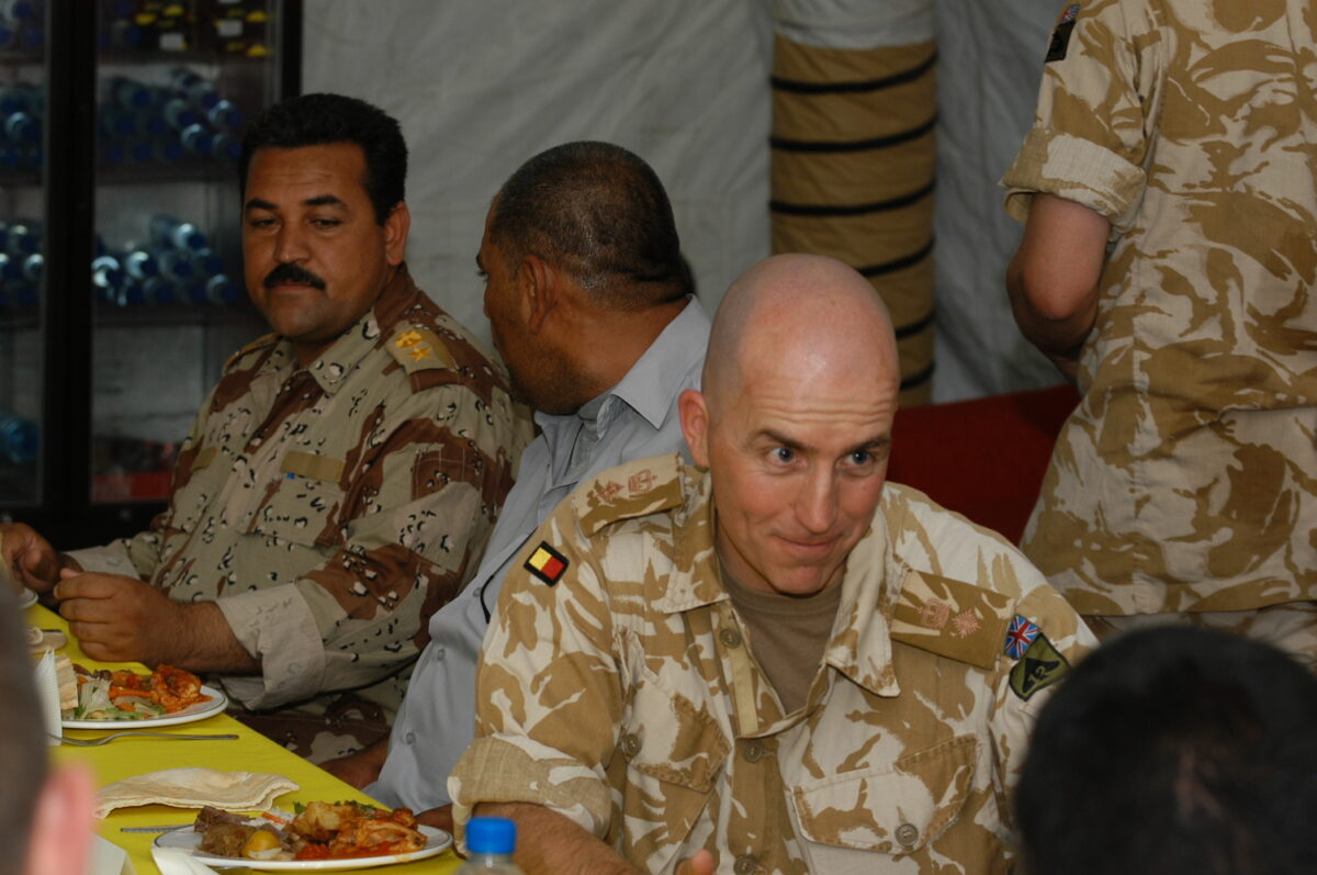 Operation TELIC 6 in 2005. 1st Battalion, Royal Anglian Regiment.