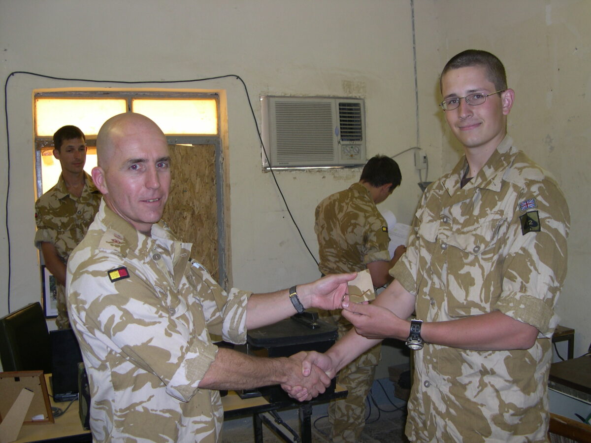 Operation TELIC 6 in 2005. 1st Battalion, Royal Anglian Regiment. Operation TELIC 6 in 2005. 1st Battalion, Royal Anglian Regiment.