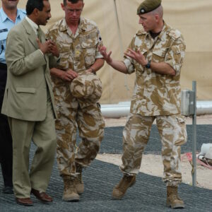 Operation TELIC 6 in 2005. 1st Battalion, Royal Anglian Regiment.