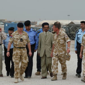 Operation TELIC 6 in 2005. 1st Battalion, Royal Anglian Regiment.