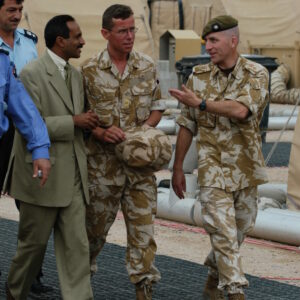 Operation TELIC 6 in 2005. 1st Battalion, Royal Anglian Regiment.