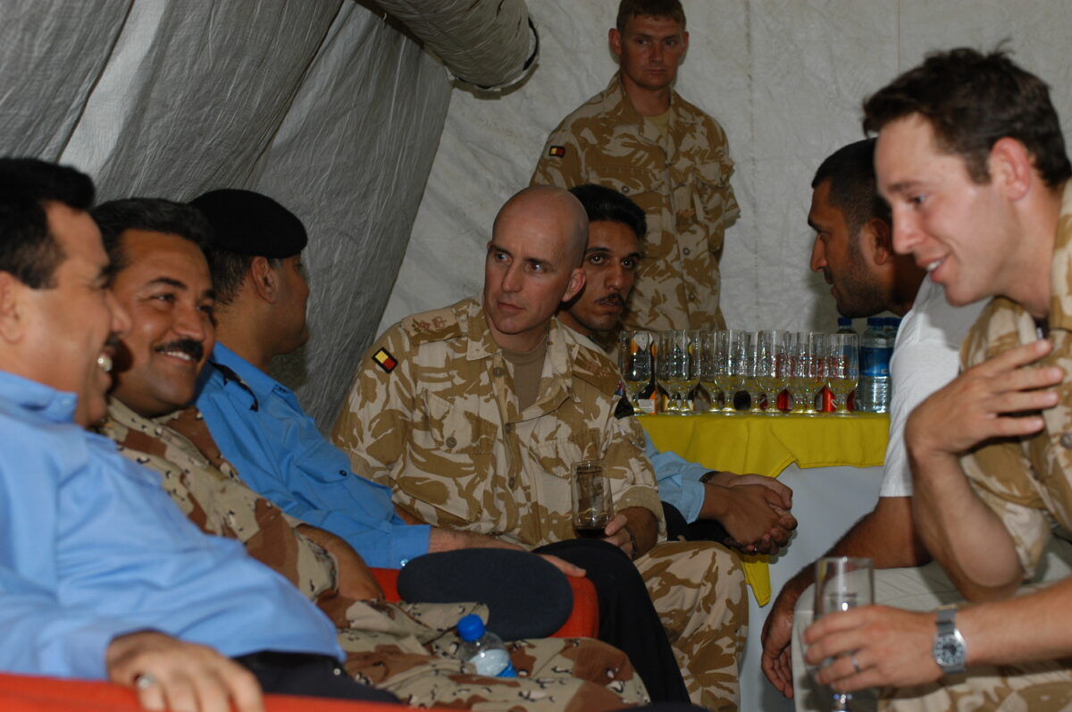 Operation TELIC 6 in 2005. 1st Battalion, Royal Anglian Regiment.