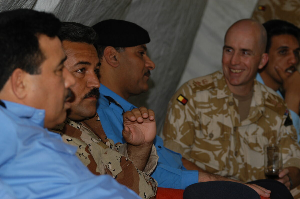 Operation TELIC 6 in 2005. 1st Battalion, Royal Anglian Regiment.