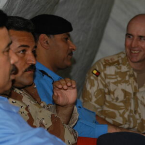 Operation TELIC 6 in 2005. 1st Battalion, Royal Anglian Regiment.