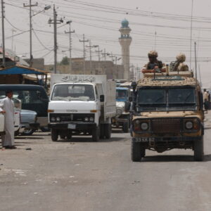 Operation TELIC 6 in 2005. 1st Battalion, Royal Anglian Regiment.