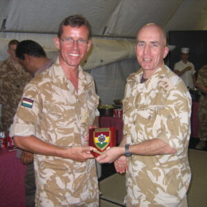 Operation TELIC 6 in 2005. 1st Battalion, Royal Anglian Regiment.