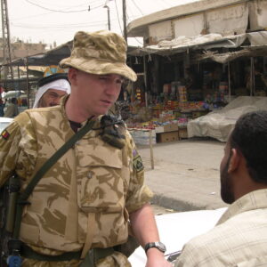 Operation TELIC 6 in 2005. 1st Battalion, Royal Anglian Regiment.