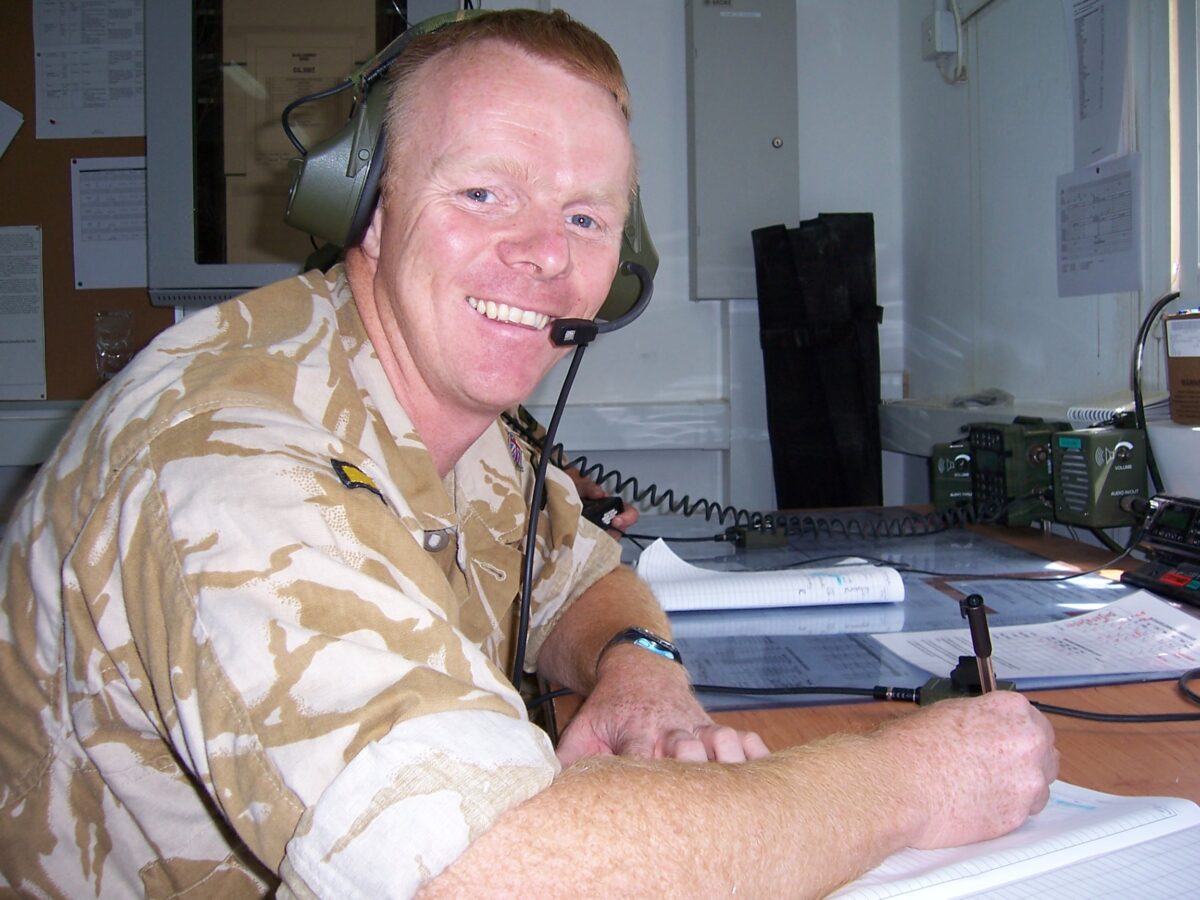 Operation TELIC 6 in 2005. 1st Battalion, Royal Anglian Regiment.