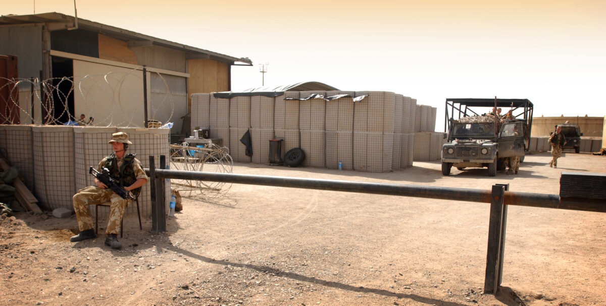 Operation TELIC 6 in 2005. A Company 1st Battalion, Royal Anglian Regiment.