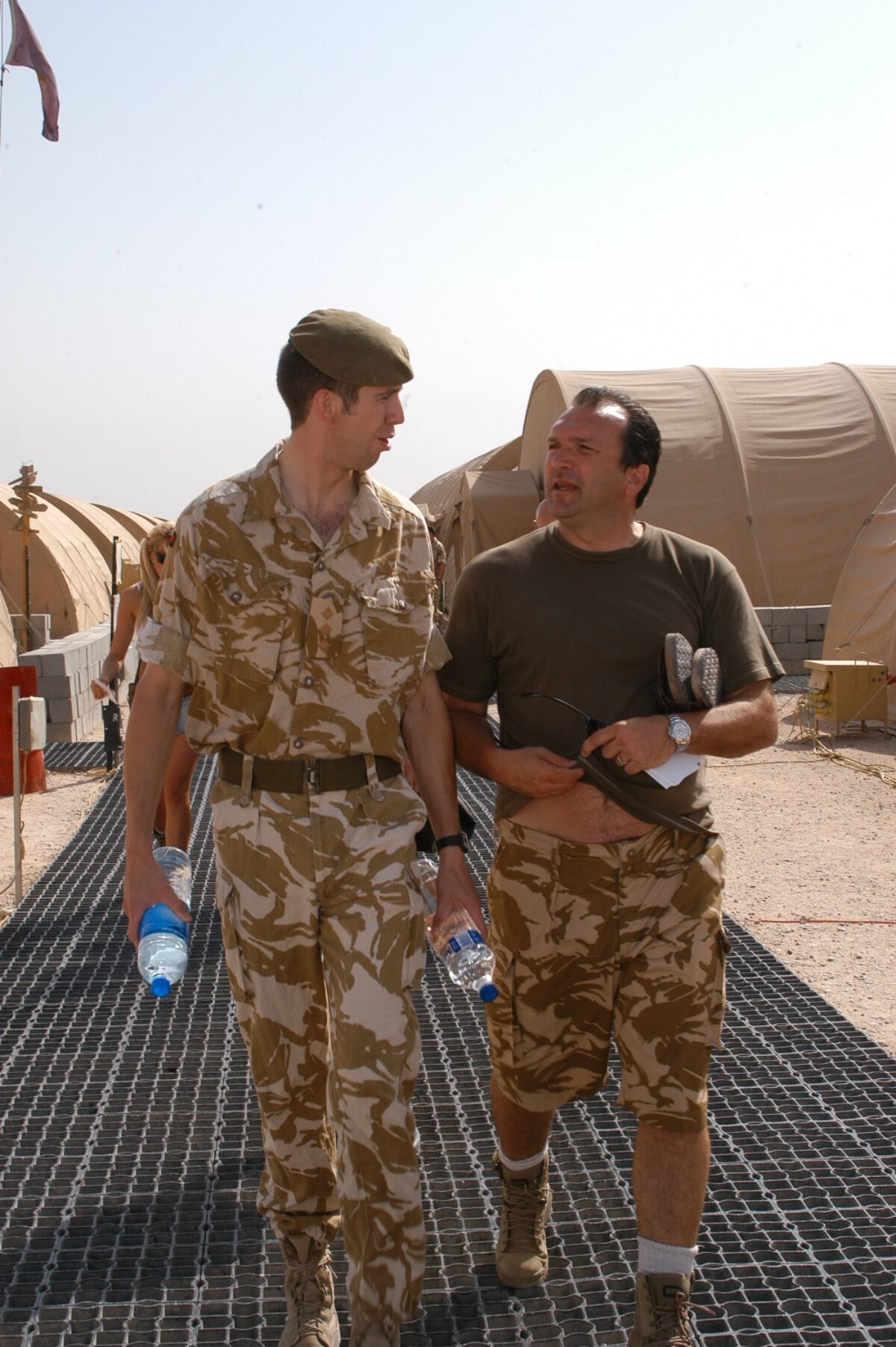 Operation TELIC 6 in 2005. 1st Battalion, Royal Anglian Regiment.