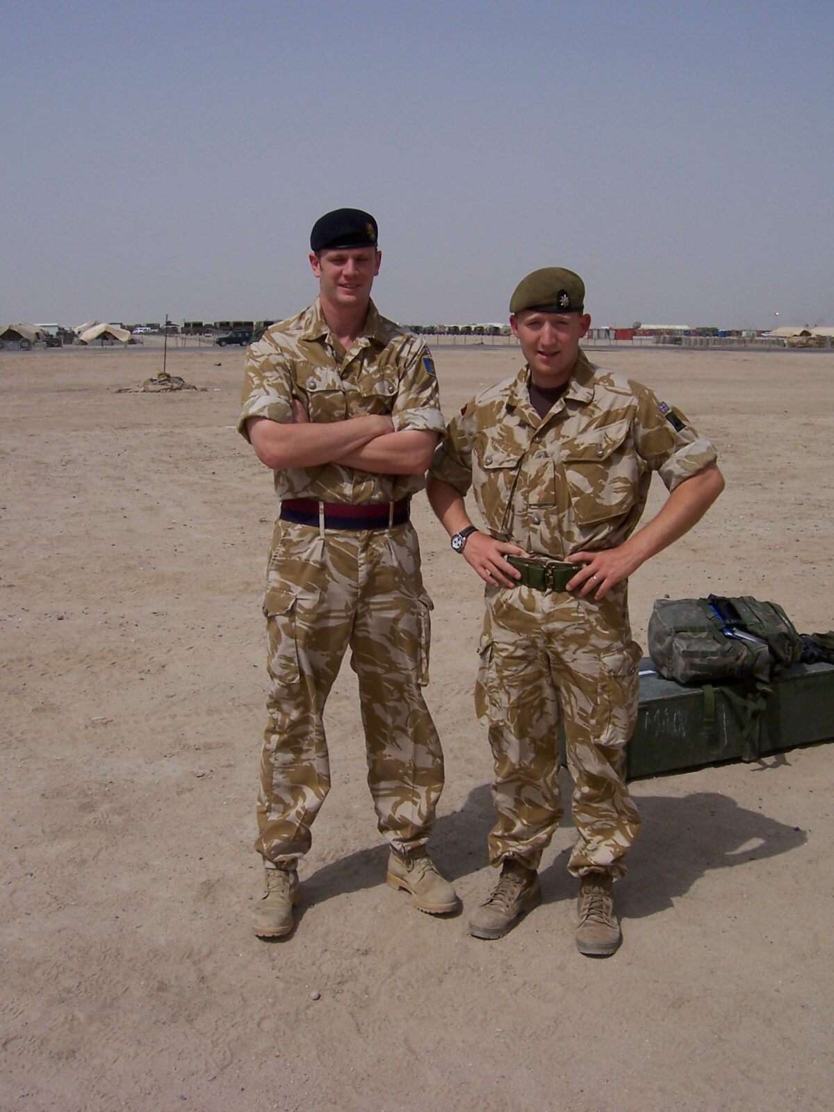 Operation TELIC 6 in 2005. 1st Battalion, Royal Anglian Regiment.