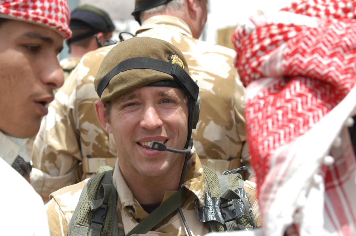 Operation TELIC 6 in 2005. 1st Battalion, Royal Anglian Regiment.