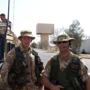 Operation TELIC 6 in 2005. 1st Battalion, Royal Anglian Regiment.