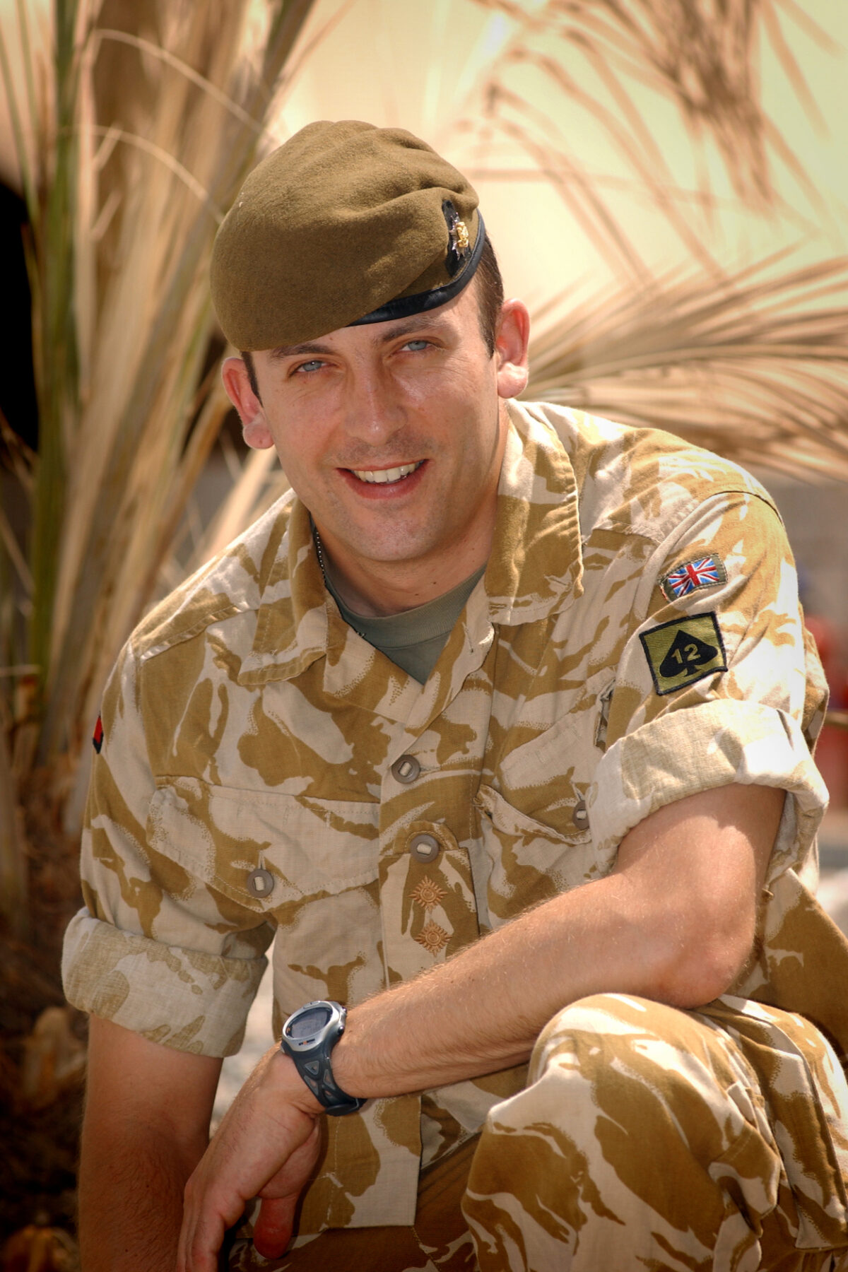 Operation TELIC 6 in 2005. 1st Battalion, Royal Anglian Regiment.