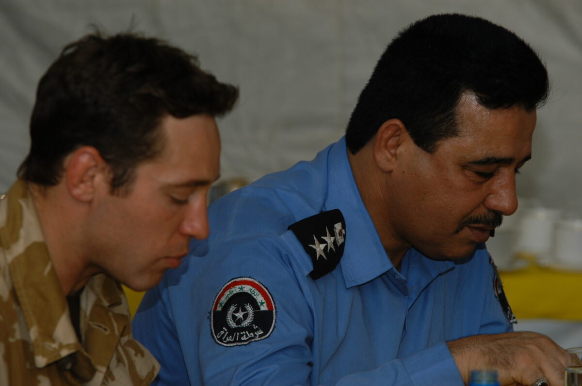 Operation TELIC 6 in 2005. 1st Battalion, Royal Anglian Regiment.