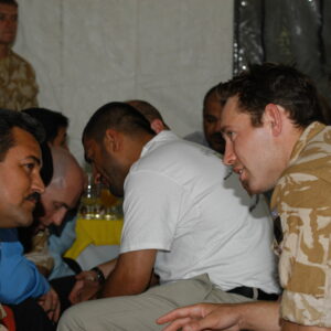 Operation TELIC 6 in 2005. 1st Battalion, Royal Anglian Regiment.