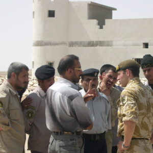 Operation TELIC 6 in 2005. 1st Battalion, Royal Anglian Regiment.