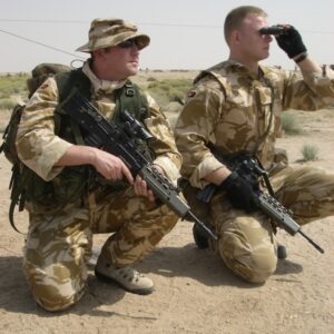 Operation TELIC 6 in 2005. 1st Battalion, Royal Anglian Regiment.