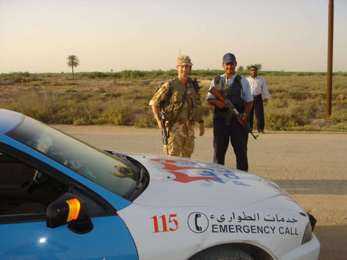 Operation TELIC 6 in 2005. A Company 1st Battalion, Royal Anglian Regiment.