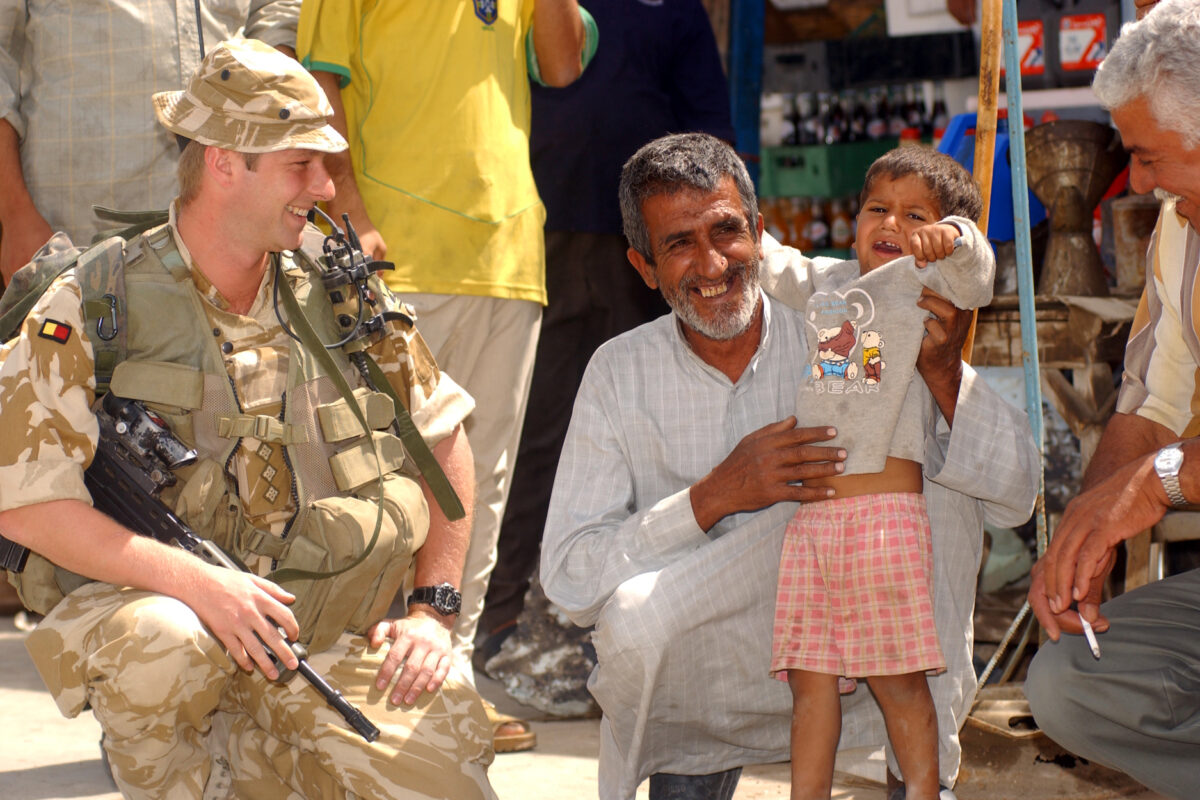 Operation TELIC 6 in 2005. A Company 1st Battalion, Royal Anglian Regiment. Operation TELIC 6 in 2005. A Company 1st Battalion, Royal Anglian Regiment.