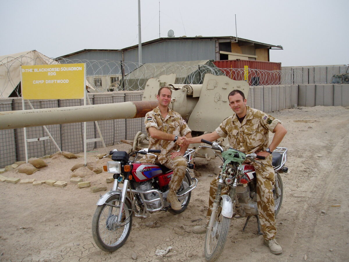 Operation TELIC 6 in 2005. A Company 1st Battalion, Royal Anglian Regiment.