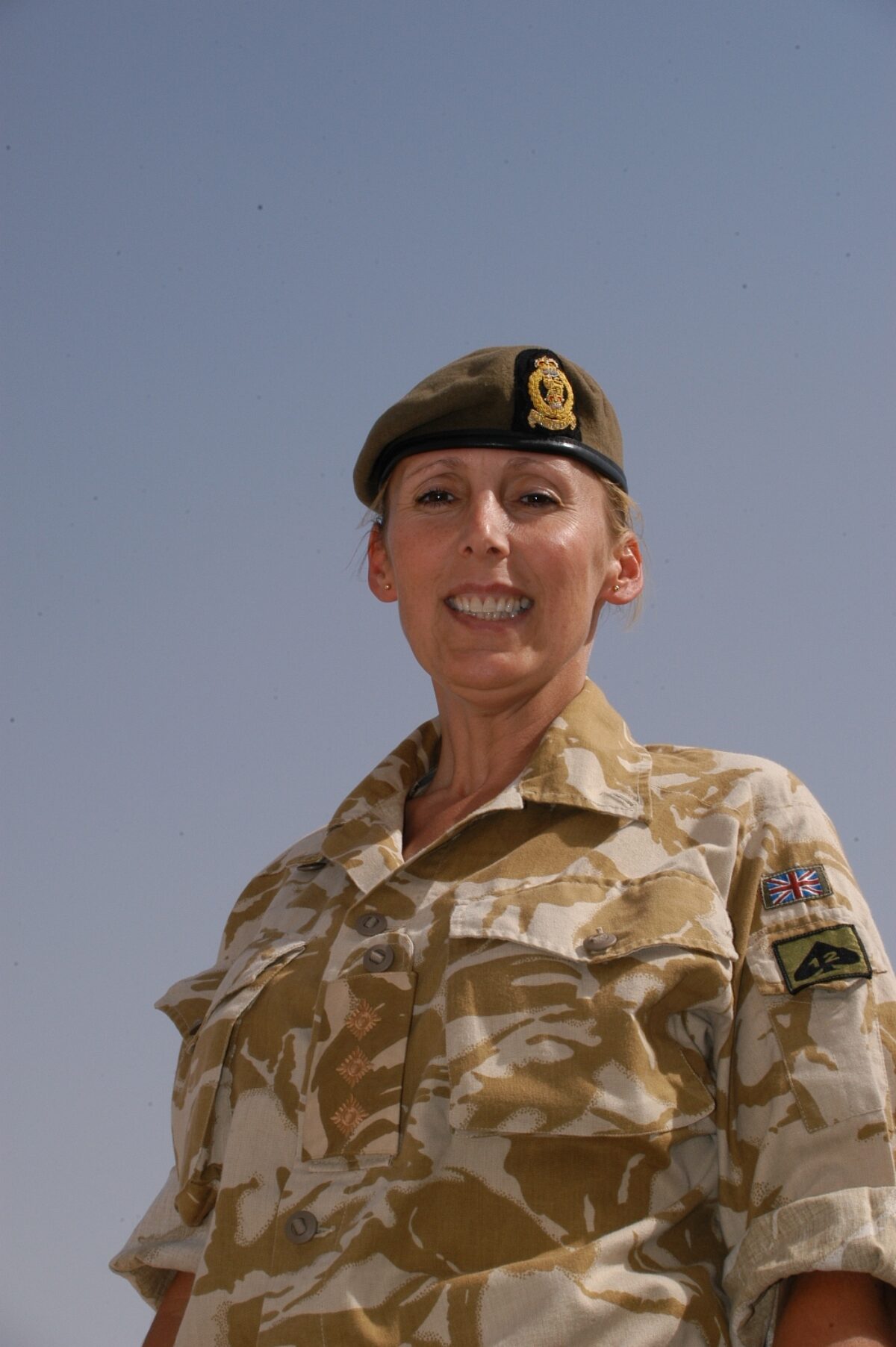 Operation TELIC 6 in 2005. 1st Battalion, Royal Anglian Regiment.