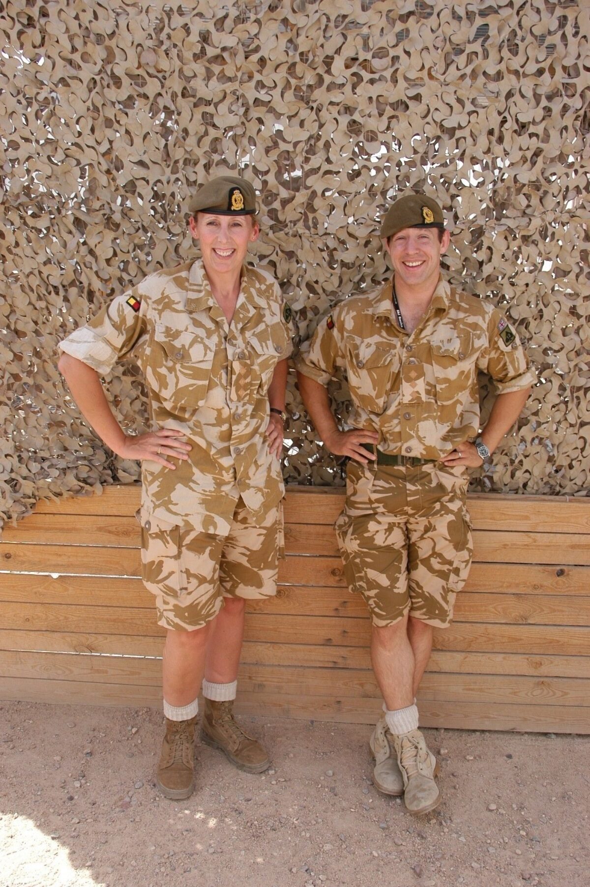 Operation TELIC 6 in 2005. 1st Battalion, Royal Anglian Regiment.