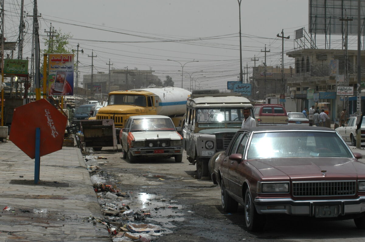 Operation TELIC 6 in 2005. 1st Battalion, Royal Anglian Regiment.
