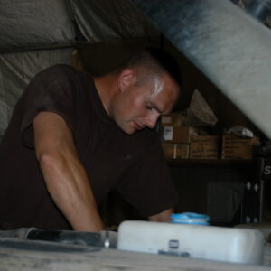 Operation TELIC 6 in 2005. 1st Battalion, Royal Anglian Regiment.