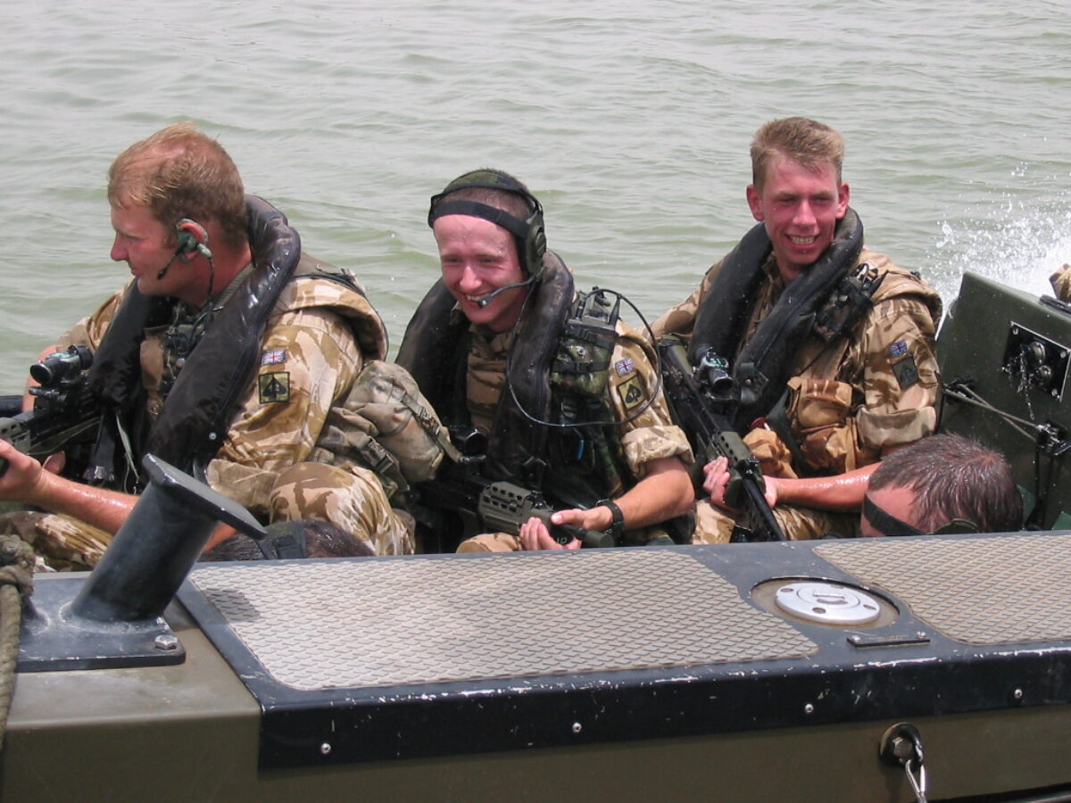 Operation TELIC 6 in 2005. 1st Battalion, Royal Anglian Regiment.