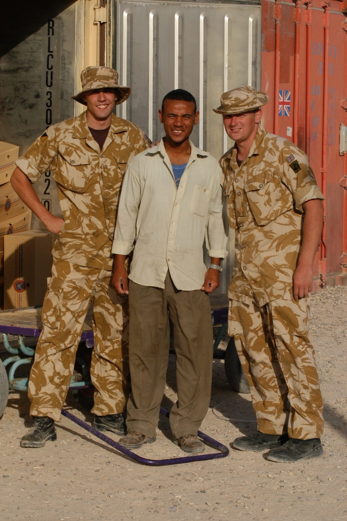 Operation TELIC 6 in 2005. 1st Battalion, Royal Anglian Regiment.