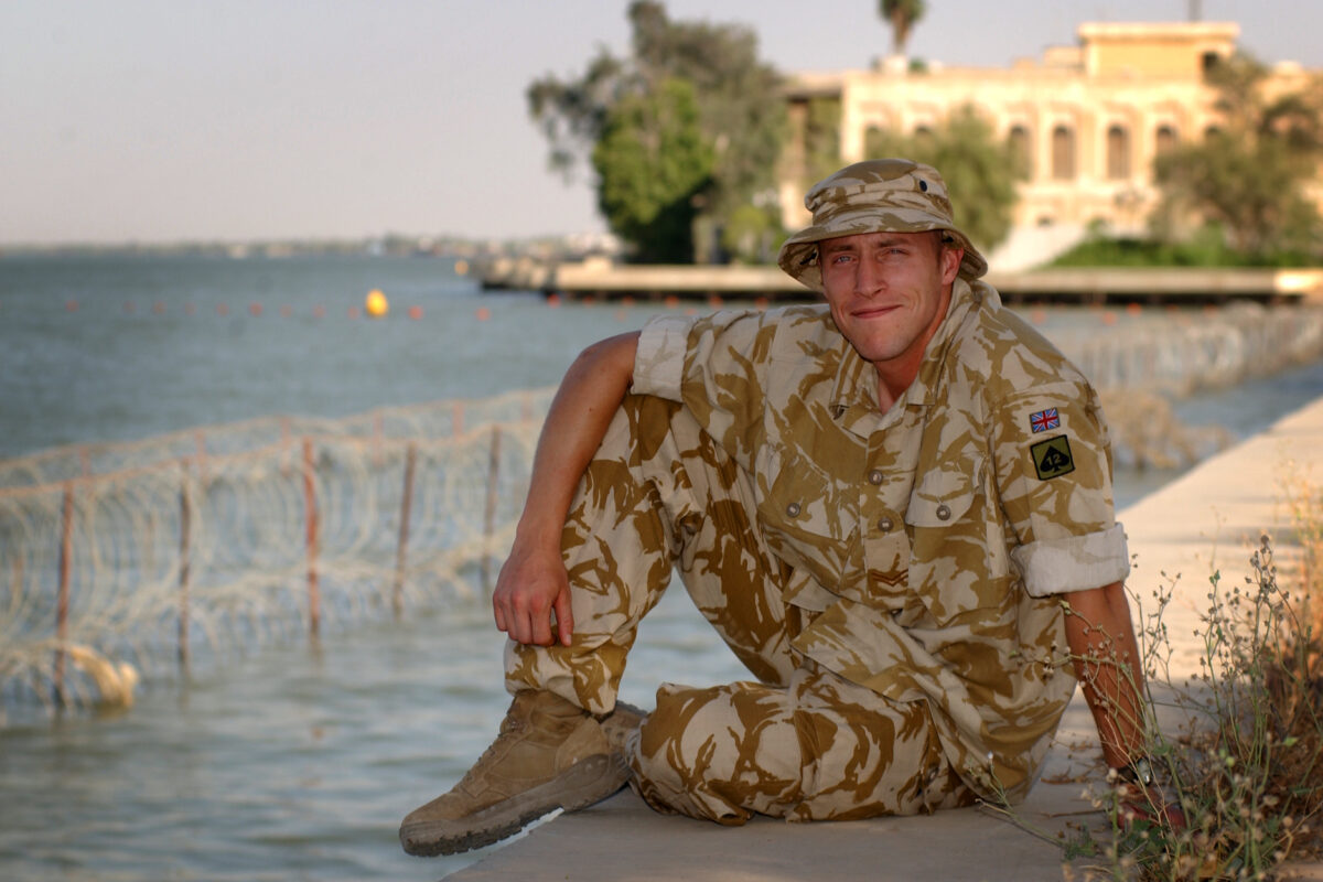 Operation TELIC 6 in 2005. 1st Battalion, Royal Anglian Regiment.