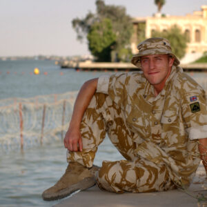 Operation TELIC 6 in 2005. 1st Battalion, Royal Anglian Regiment.