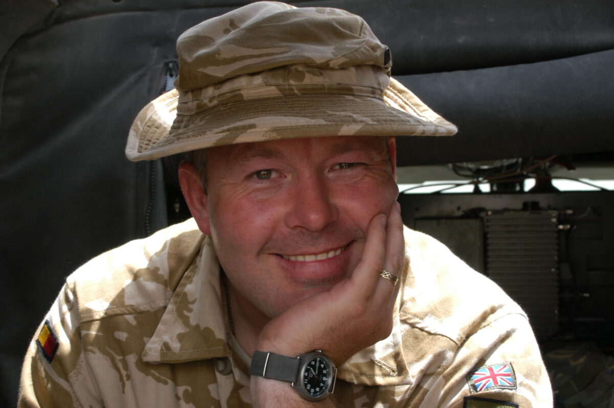 Operation TELIC 6 in 2005. 1st Battalion, Royal Anglian Regiment.