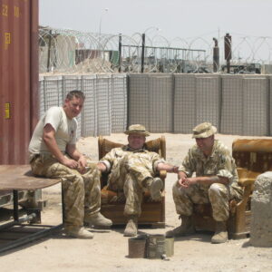 Operation TELIC 6 in 2005. 1st Battalion, Royal Anglian Regiment.