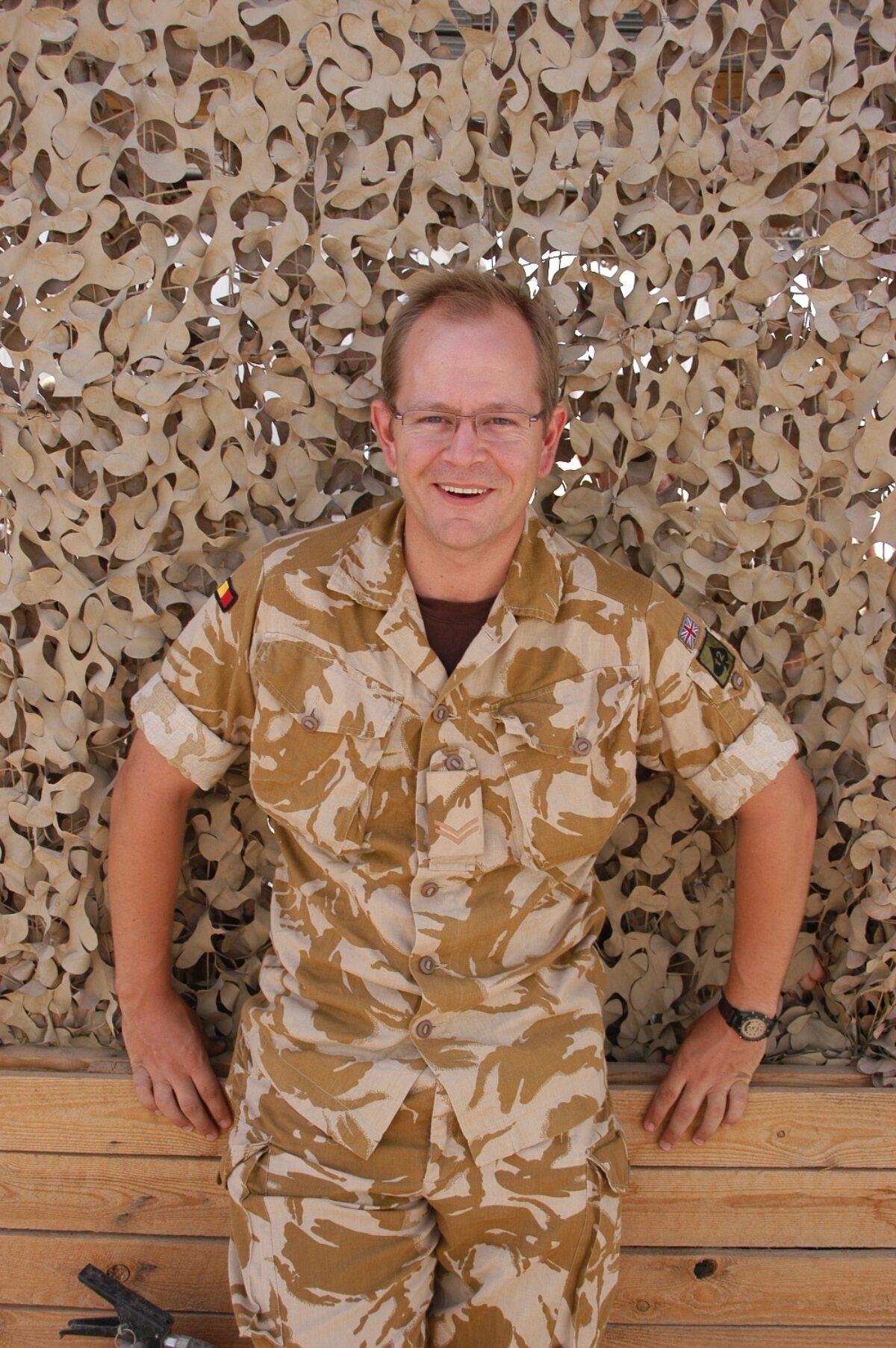 Operation TELIC 6 in 2005. 1st Battalion, Royal Anglian Regiment.