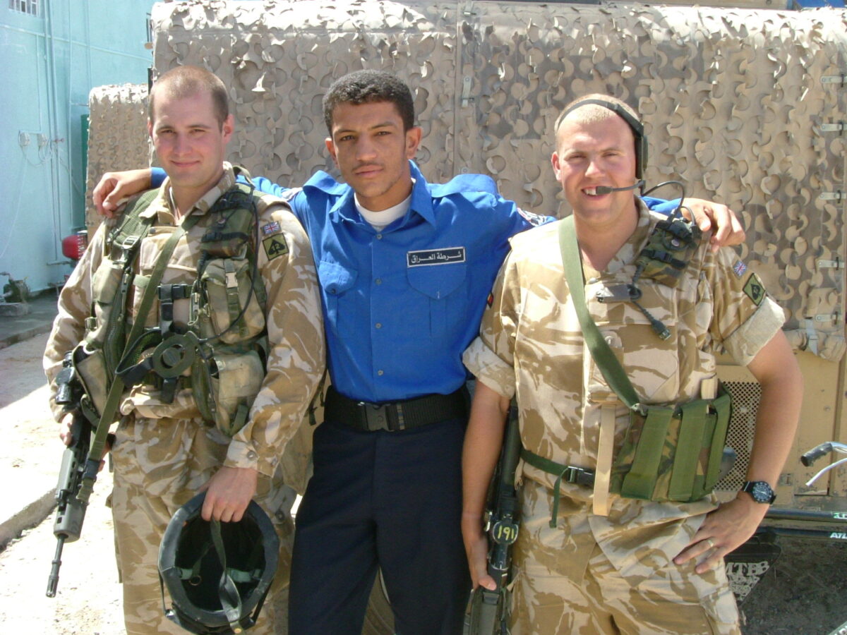Operation TELIC 6 in 2005. 1st Battalion, Royal Anglian Regiment.