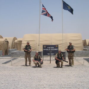 Cpl Price & team at Britannia Lines