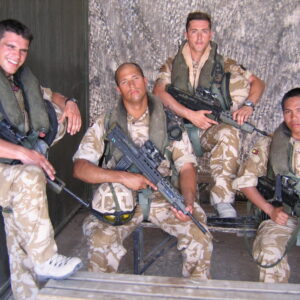 Operation TELIC 6 in 2005. 1st Battalion, Royal Anglian Regiment.