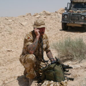 Operation TELIC 6 in 2005. 1st Battalion, Royal Anglian Regiment.