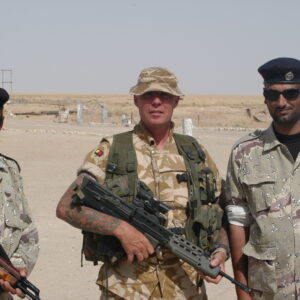 Operation TELIC 6 in 2005. 1st Battalion, Royal Anglian Regiment.