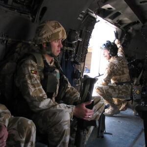 Operation TELIC 6 in 2005. 1st Battalion, Royal Anglian Regiment.