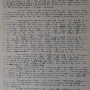 Press statement for occupied South Yemen