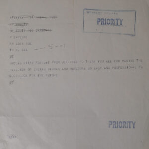 Priority Message FM Aden Brigade