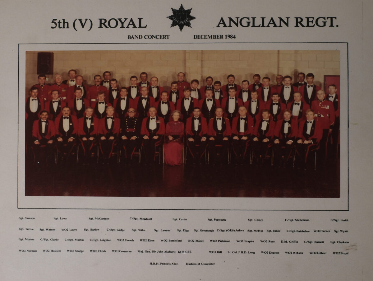 5th (V) Battalion Royal Anglian Regiment 5th (V) Battalion Royal Anglian Regiment