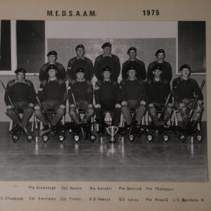 No.5 Company, 5th (V) Battalion Royal Anglian Regiment. Eastern District SAAM Winners 1975