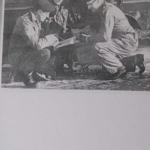 Sgt D Burch East Anglian Regiment on Exercise in Thetford 1960-64.